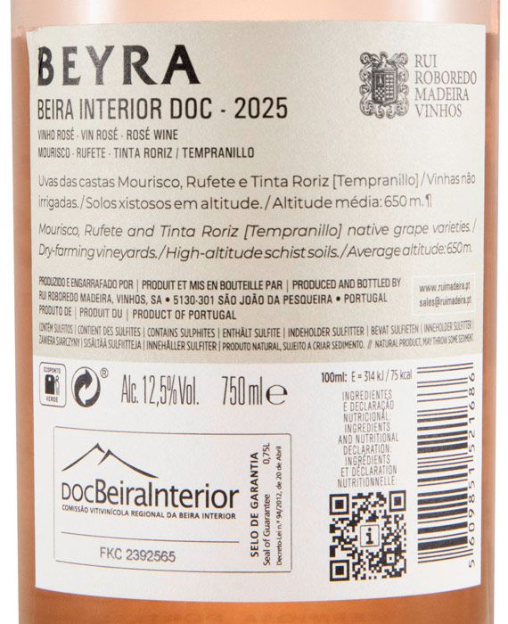 2025 Beyra rosé
