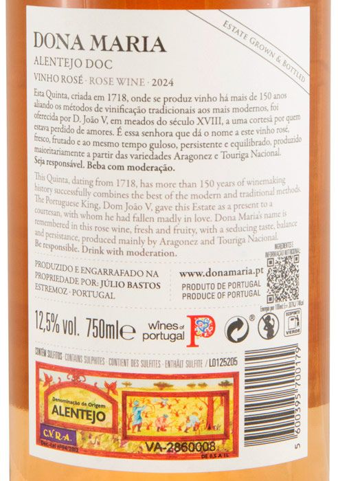 2024 Júlio Bastos Dona Maria rosé