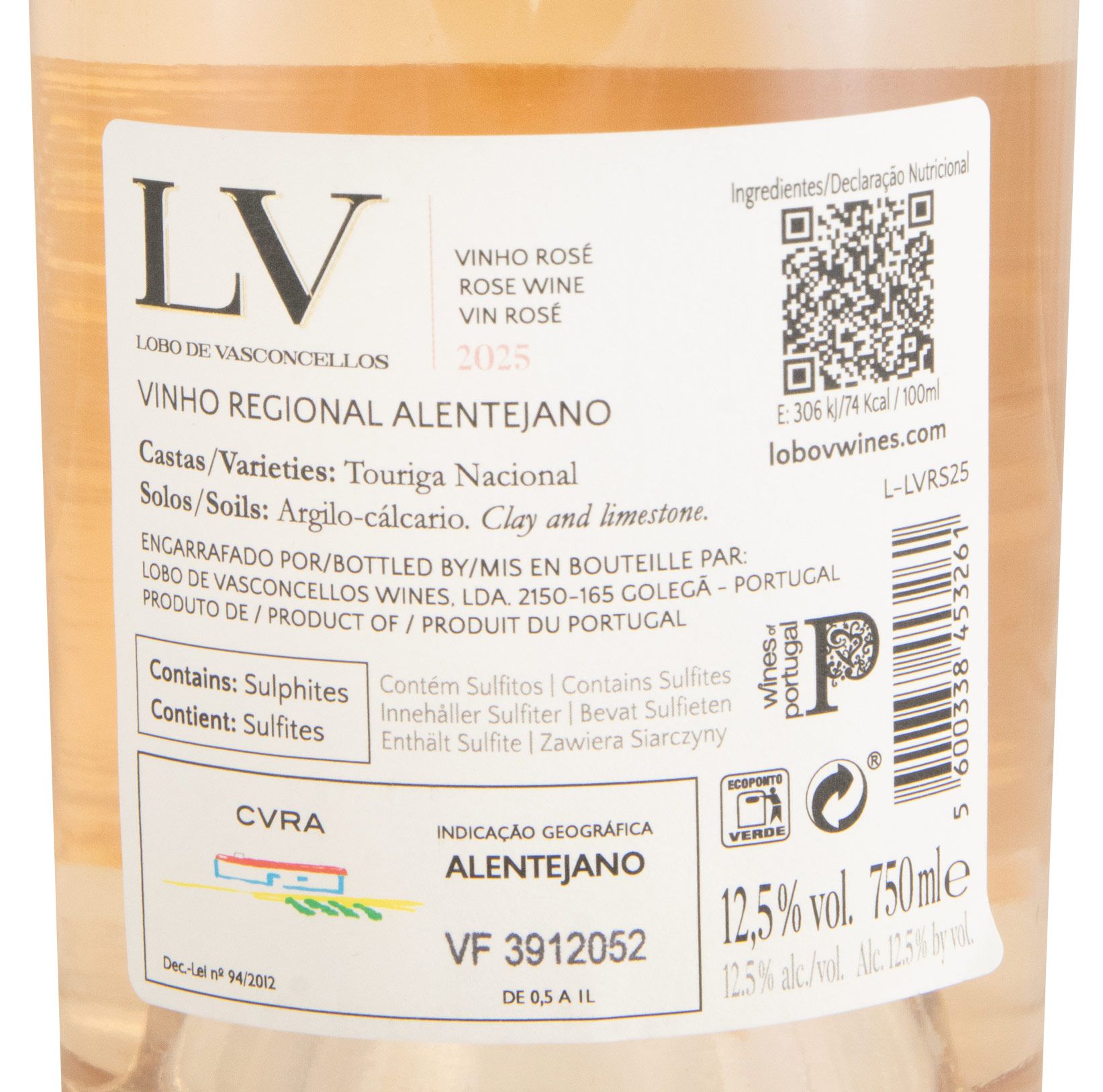 2025 Lobo de Vasconcellos LV rosé