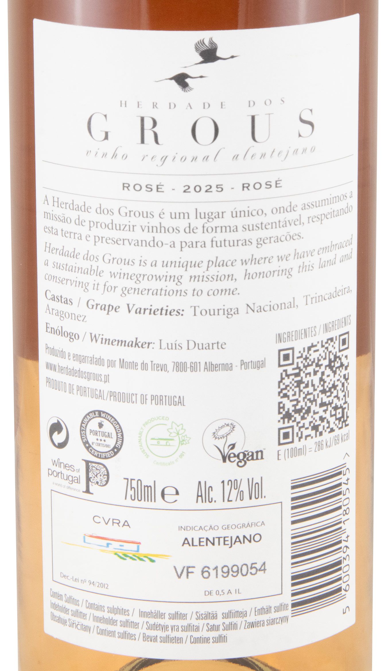 2025 Herdade dos Grous rosé