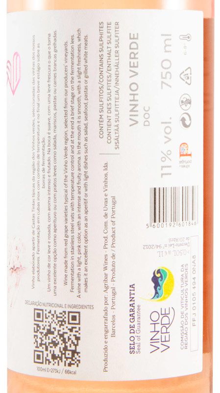 2025 Condes de Barcelos rosé