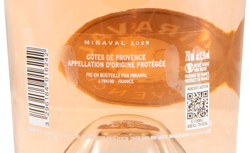 2025 Miraval Côtes de Provence rosé