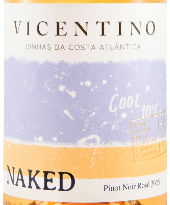 2025 Vicentino Naked Pinot Noir rosé