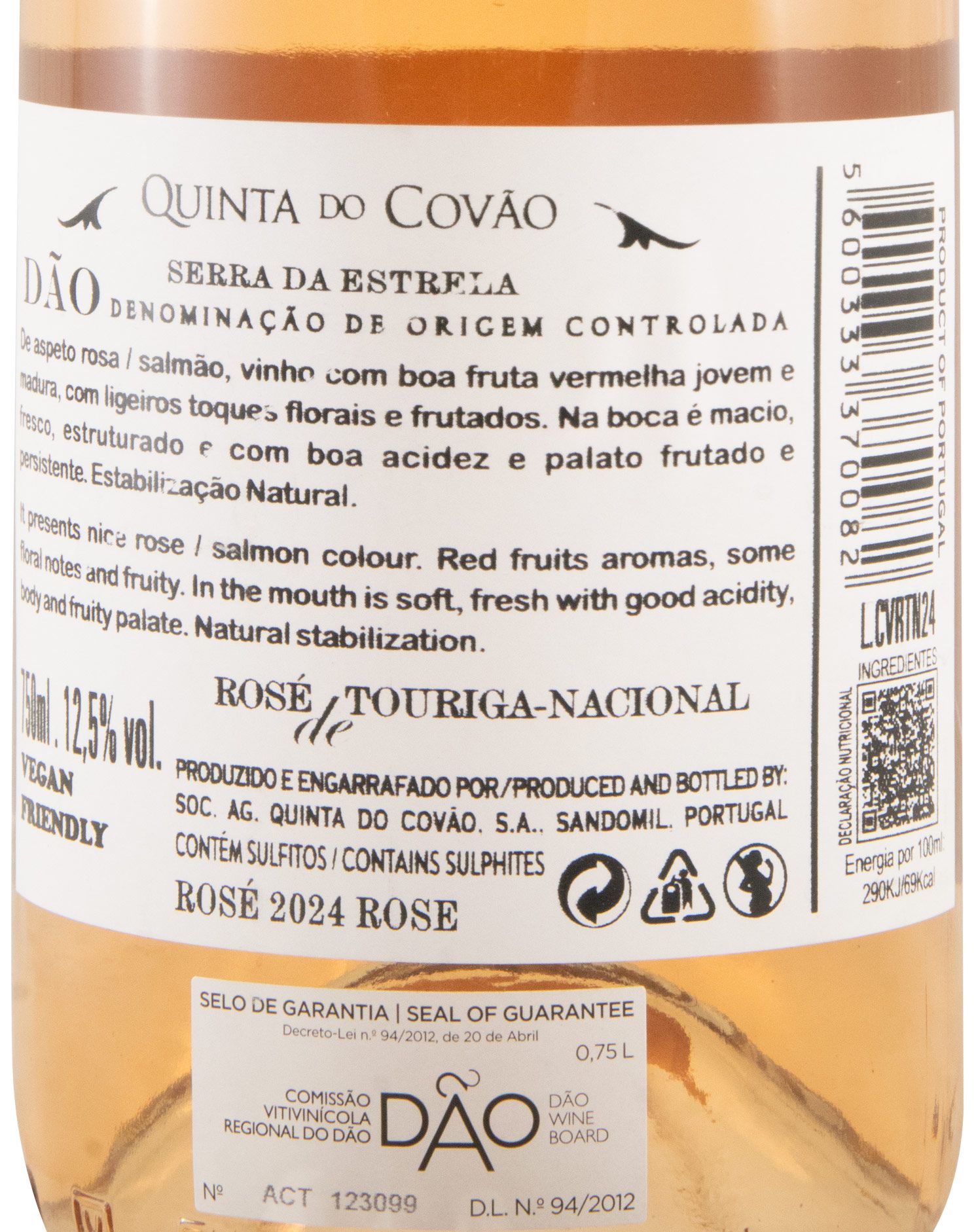 2024 Quinta do Covão Touriga Nacional rosé