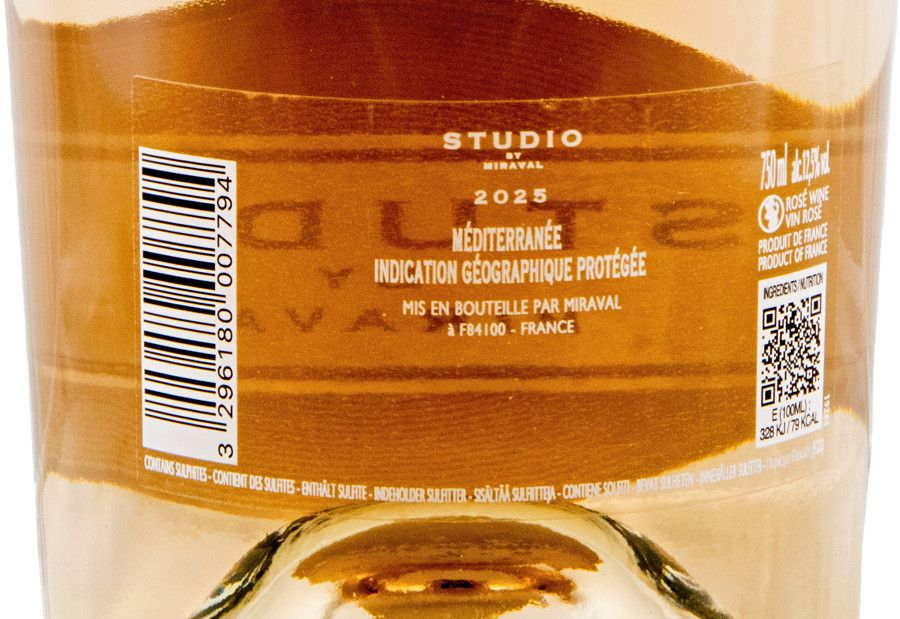 2025 Studio by Miraval Côtes de Provence rosé