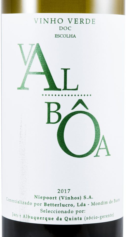 2017 Quinta de Val-Bôa Escolha white
