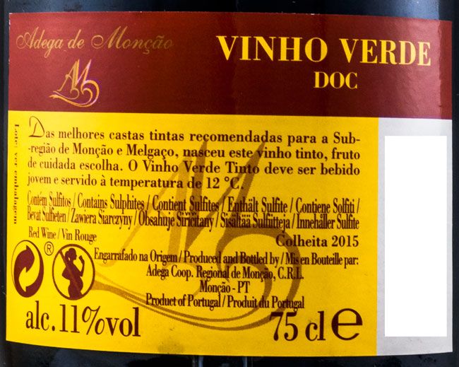 2015 Monção tinto