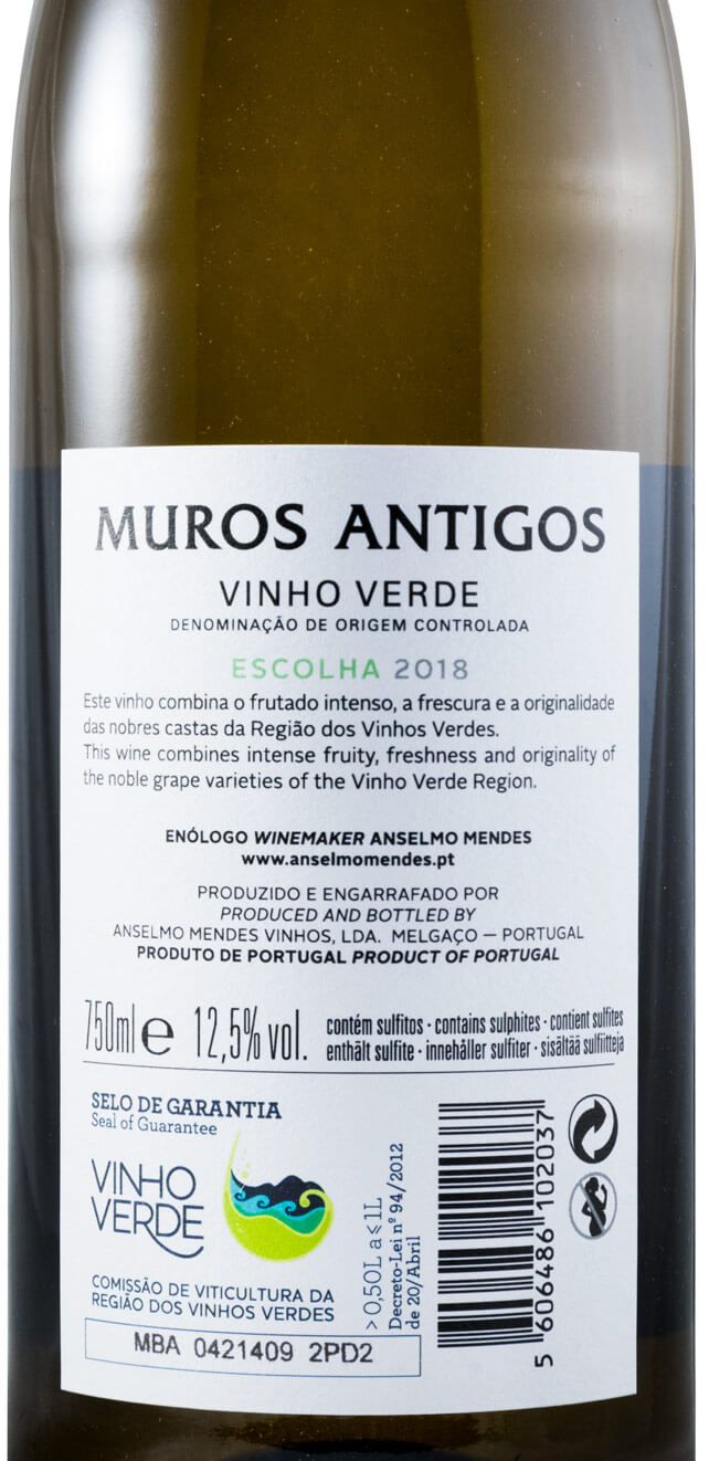 2018 Muros Antigos Escolha branco