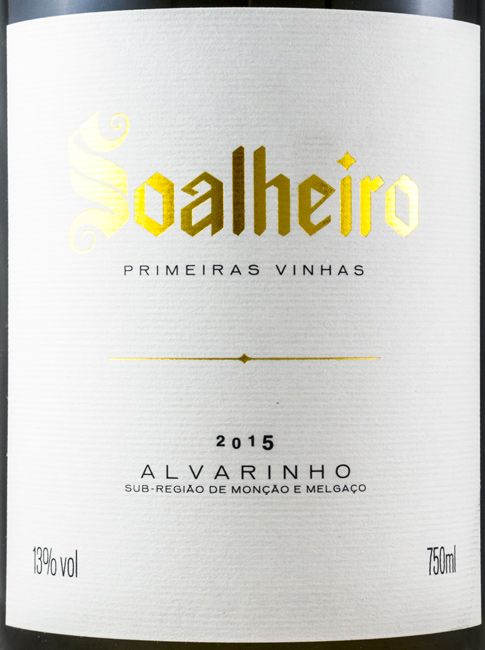 2015 Soalheiro Primeiras Vinhas Alvarinho branco