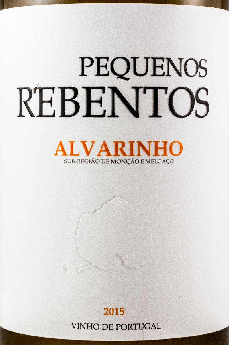 2015 Pequenos Rebentos Alvarinho branco