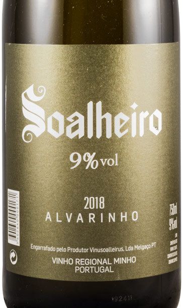 2018 Soalheiro Alvarinho Dócil branco