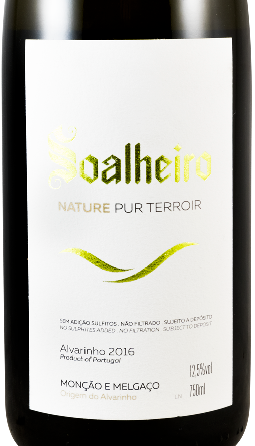 2016 Alvarinho Soalheiro Nature Pur Terroir white