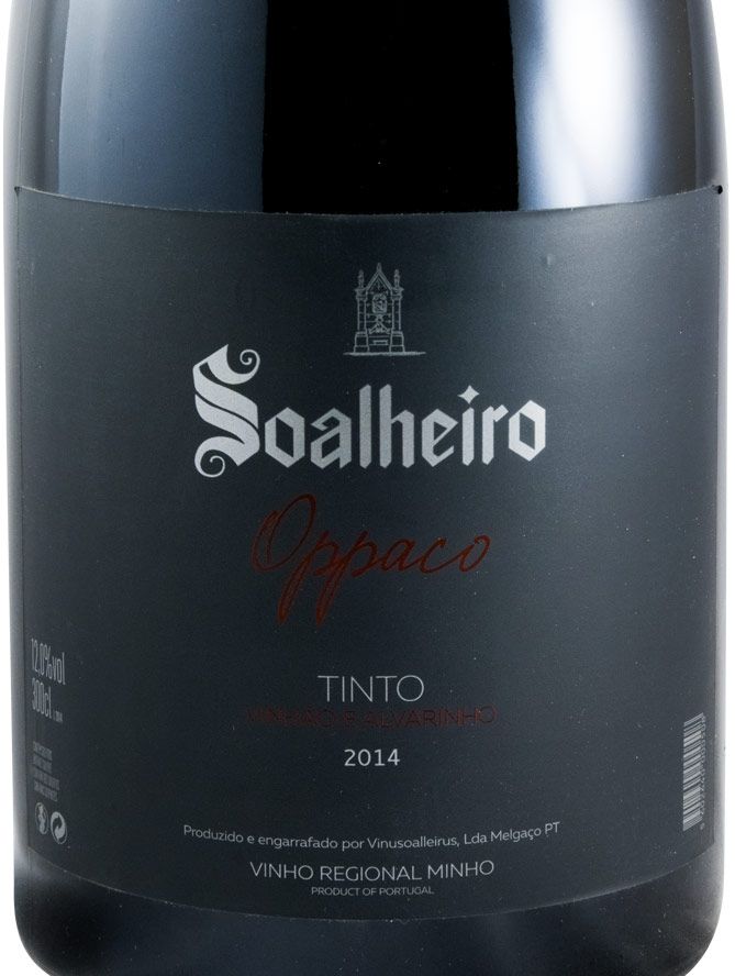 2014 Soalheiro Oppaco tinto 3L