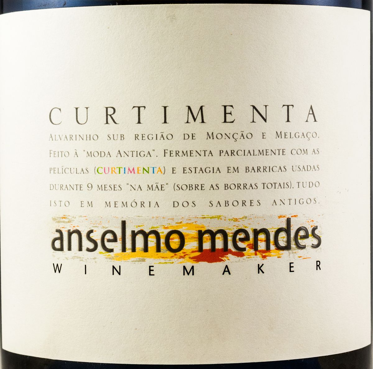2014 Anselmo Mendes Curtimenta Alvarinho branco