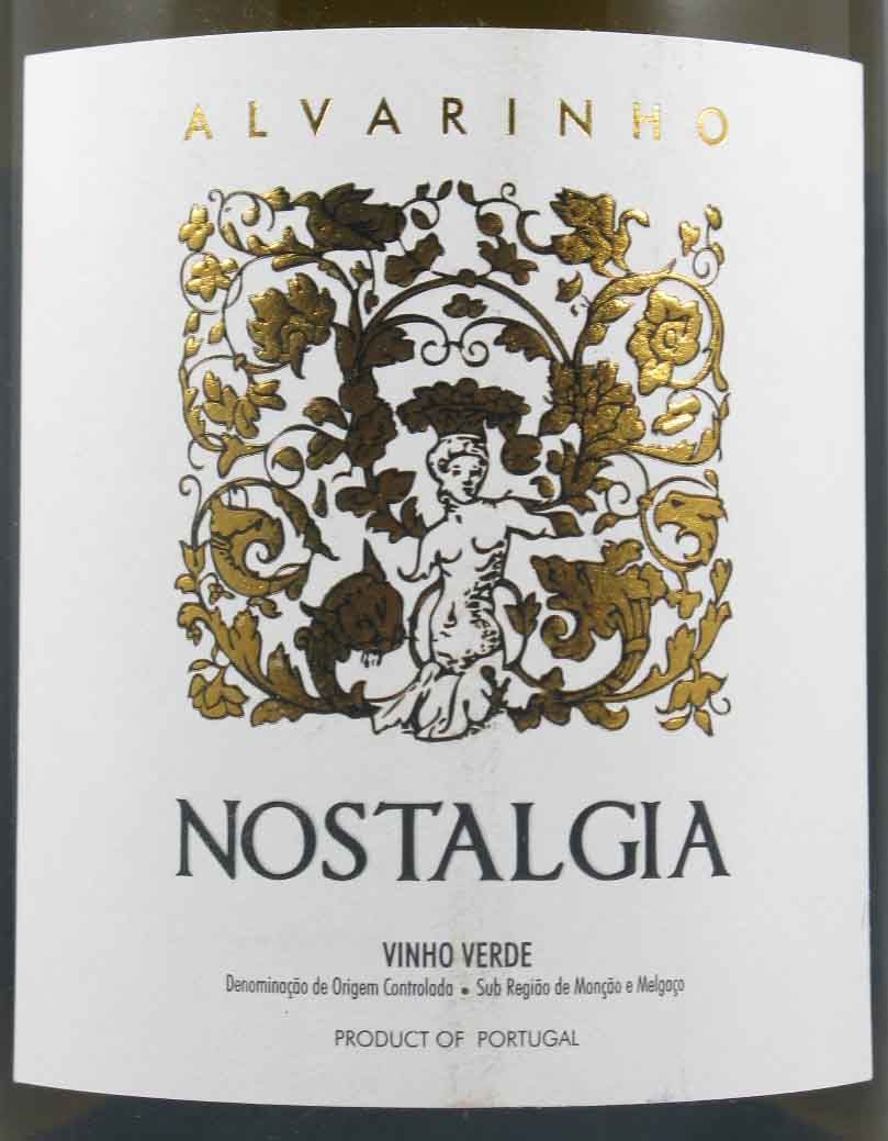 2013 Nostalgia Alvarinho branco