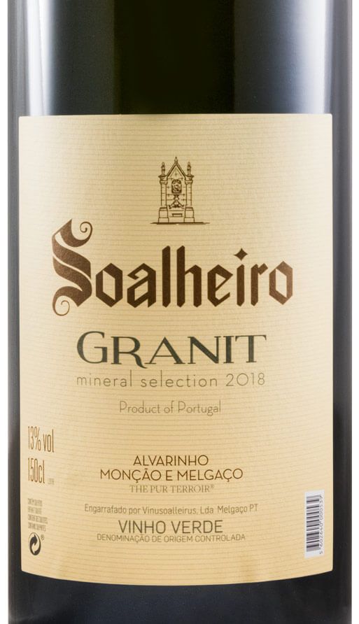 2018 Soalheiro Granit Alvarinho white 1.5L