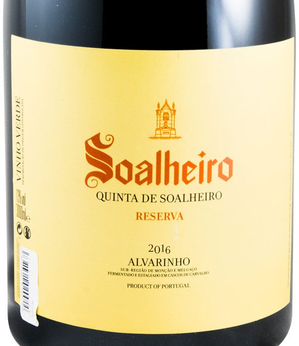 2016 Soalheiro Alvarinho Reserva white 3L