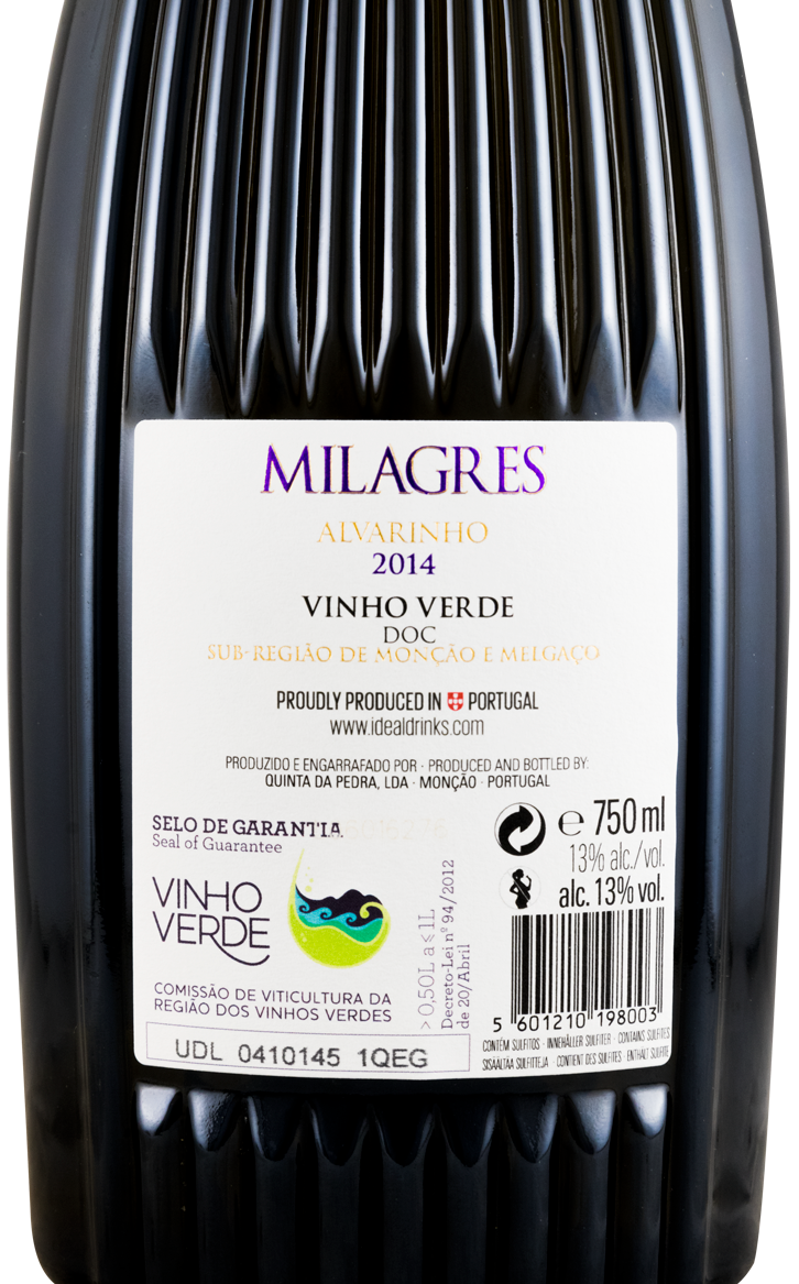 2014 Milagres Premium Selection white