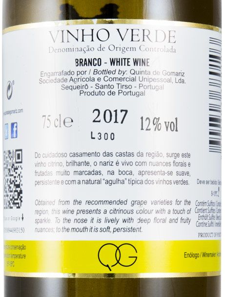 2017 Quinta de Gomariz Grande Escolha white