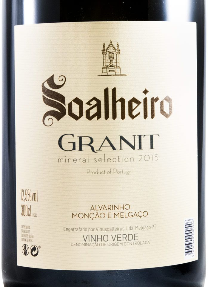 2015 Soalheiro Granit Alvarinho white 3L