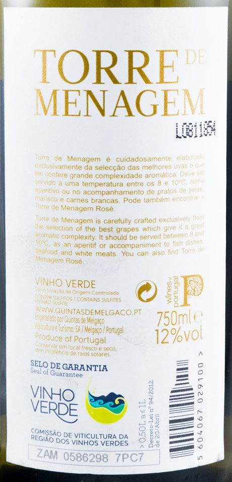 2017 Torre de Menagem Escolha white