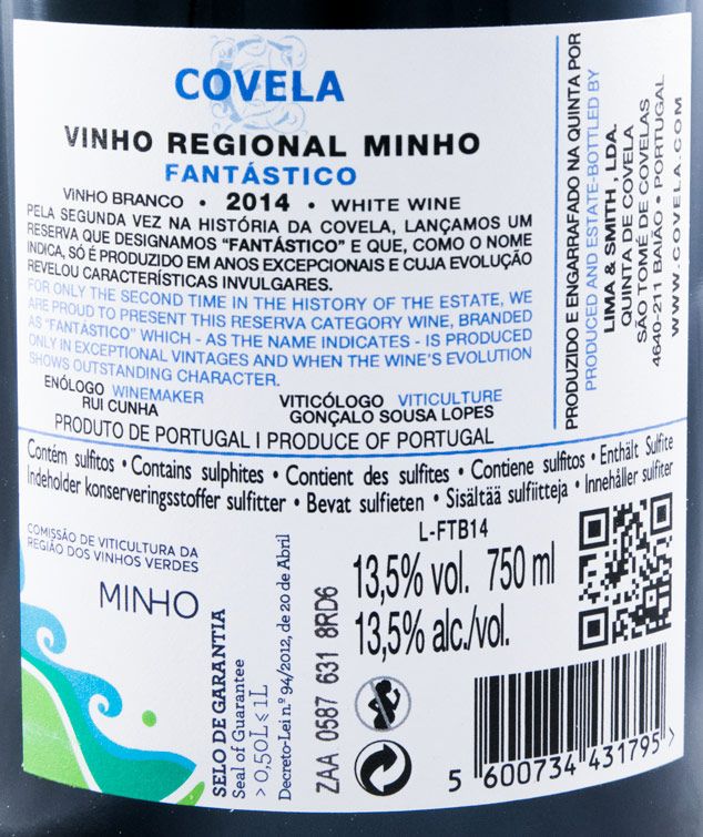 2014 Covela Fantástico white