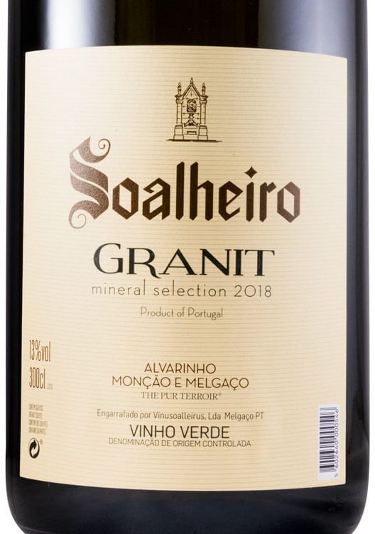2018 Soalheiro Granit Alvarinho white 3L