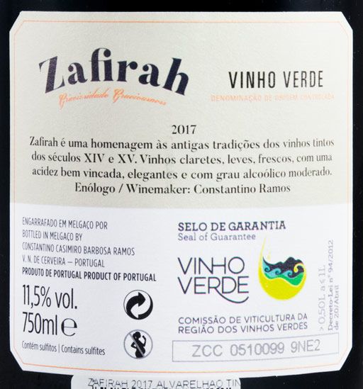 2017 Zarifah Alvarelhão red