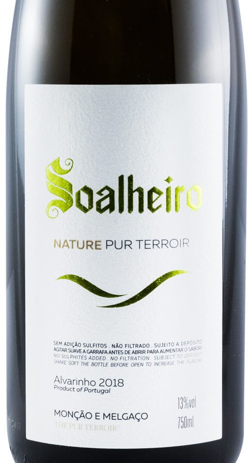 2018 Soalheiro Alvarinho Nature Pur Terroir branco