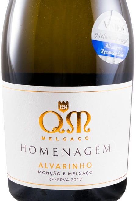 2017 Quintas de Melgaço QM Homenagem Alvarinho Reserva branco