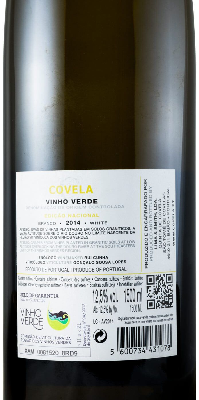 2014 Covela Avesso Edição Nacional branco 1,5L