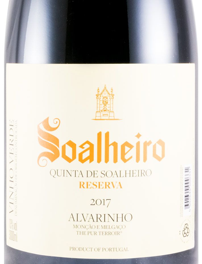 2017 Soalheiro Alvarinho Reserva white 3L