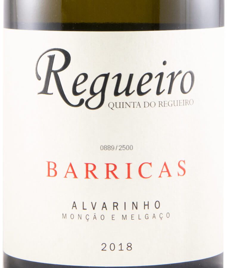 2018 Quinta do Regueiro Barricas Alvarinho branco