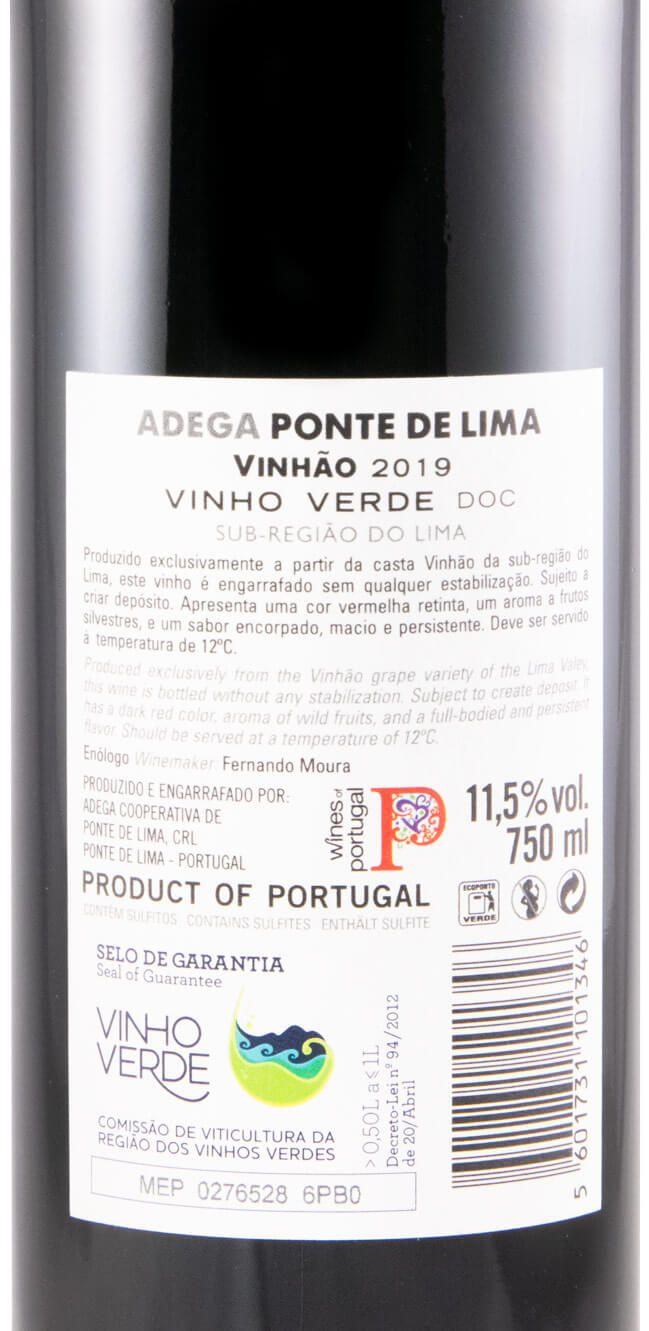 2019 Ponte de Lima Vinhão red