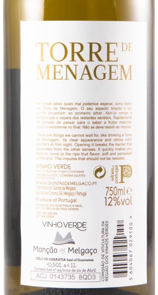 2019 Torre de Menagem Escolha white