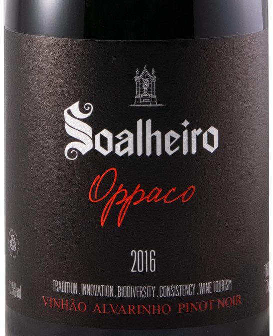 2016 Soalheiro Oppaco red