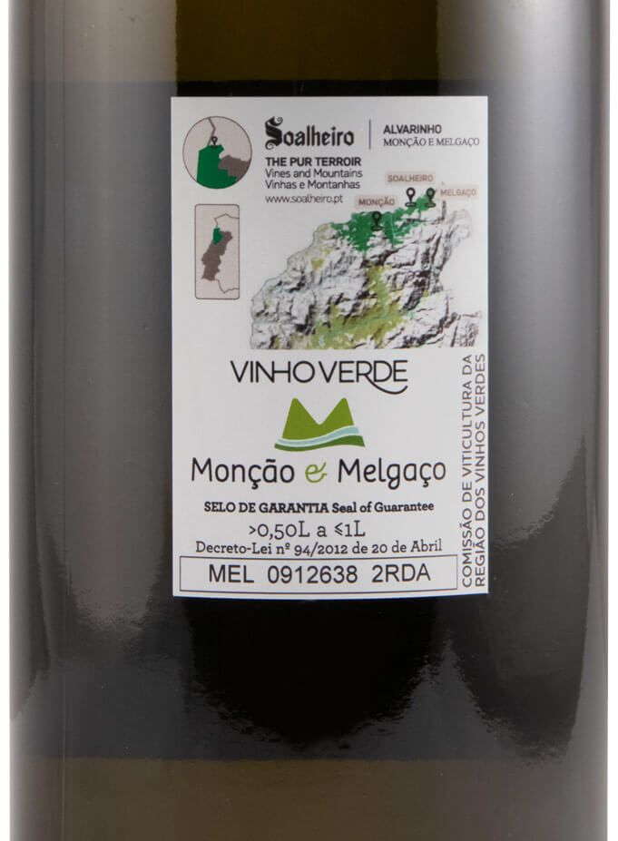 2019 Soalheiro Primeiras Vinhas Alvarinho branco