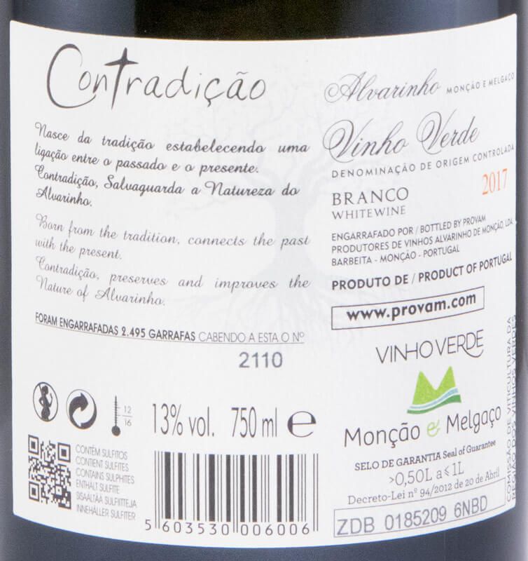 2017 Alvarinho Contradição branco