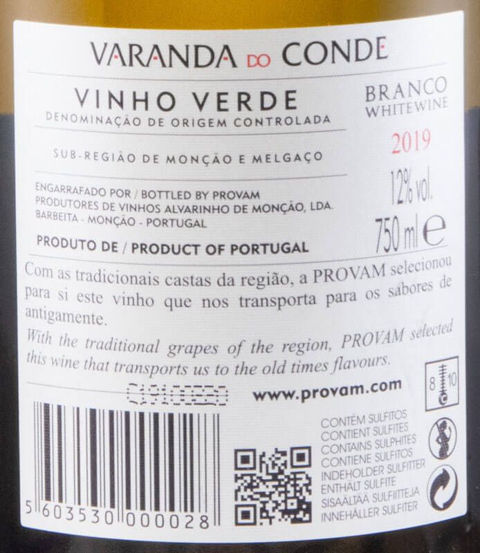 2019 Varanda do Conde white