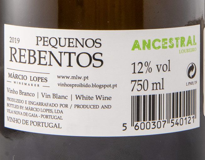 2019 Espumante Pequenos Rebentos Ancestral Pet Nat