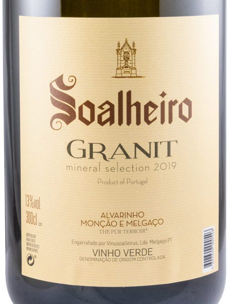 2019 Soalheiro Granit Alvarinho white 3L