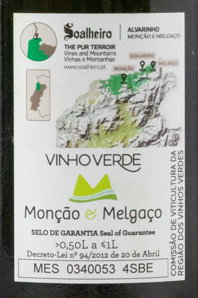 2019 Soalheiro Terramatter white