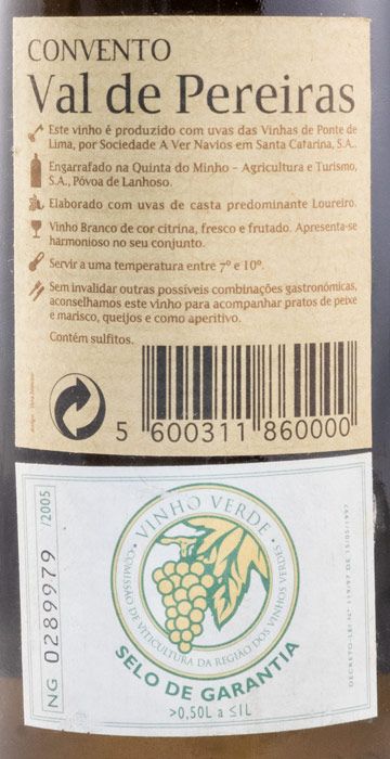2004 Convento Val de Pereiras white