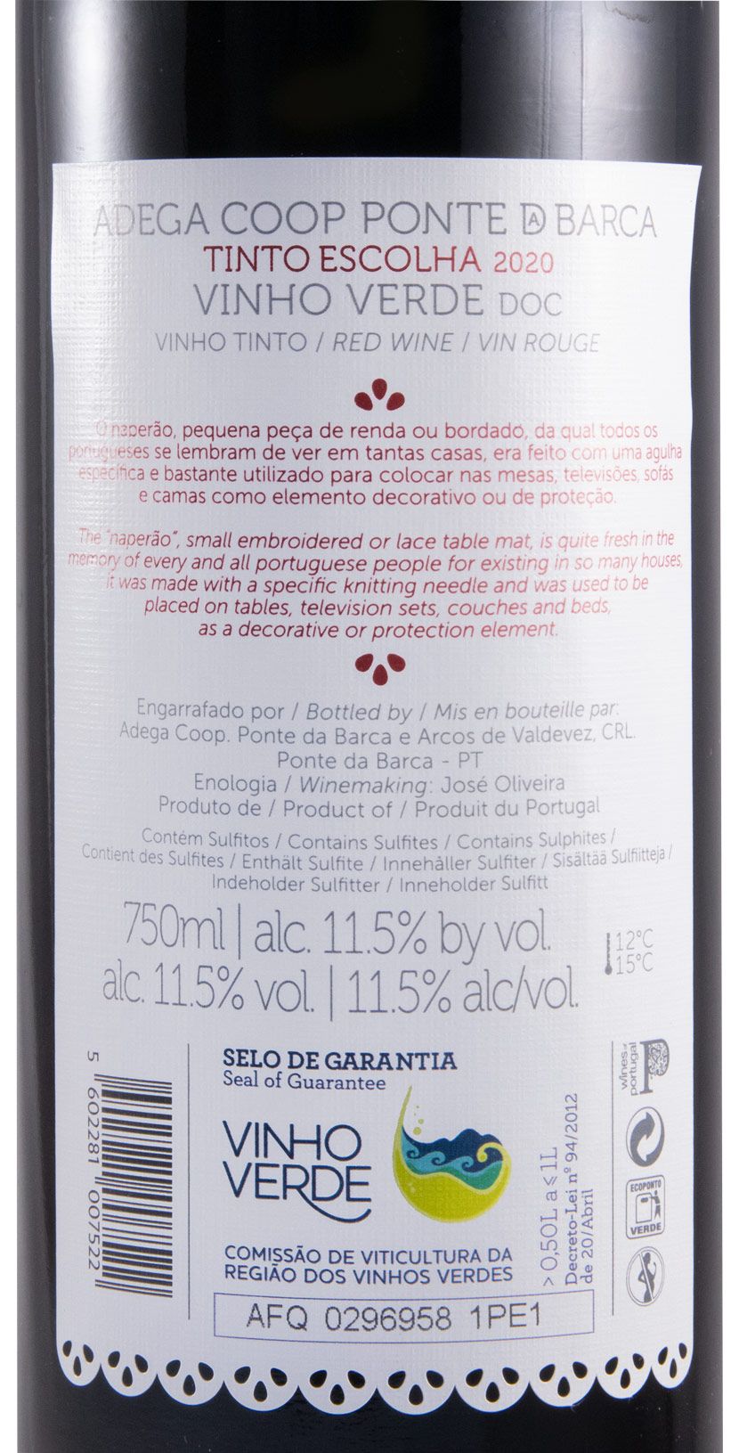 2020 Ponte da Barca red