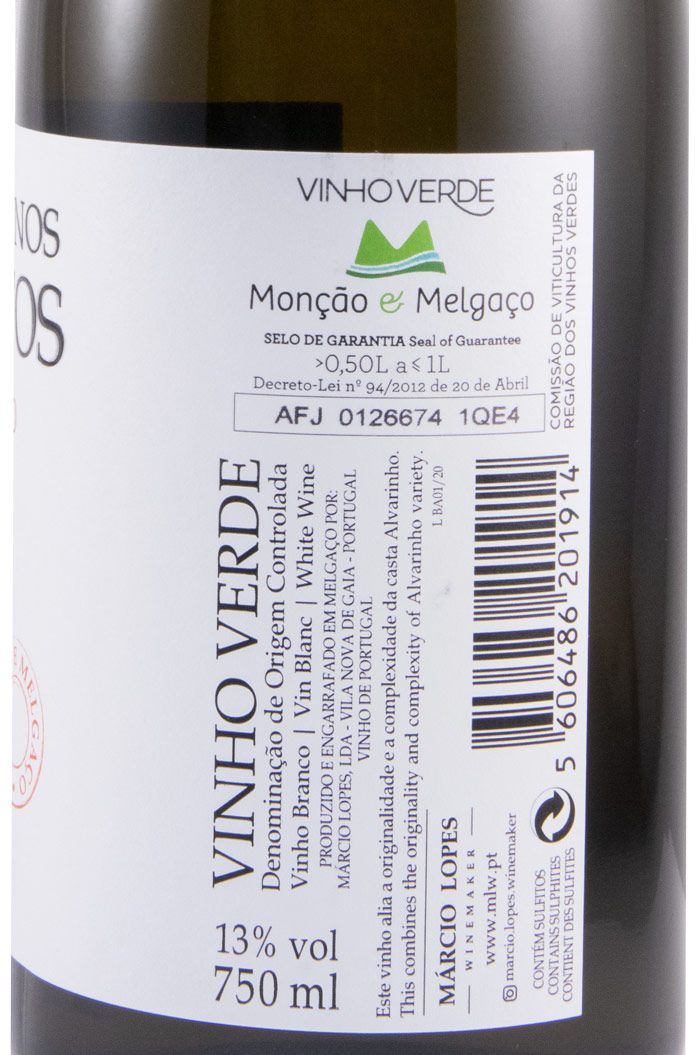 2020 Pequenos Rebentos Alvarinho branco