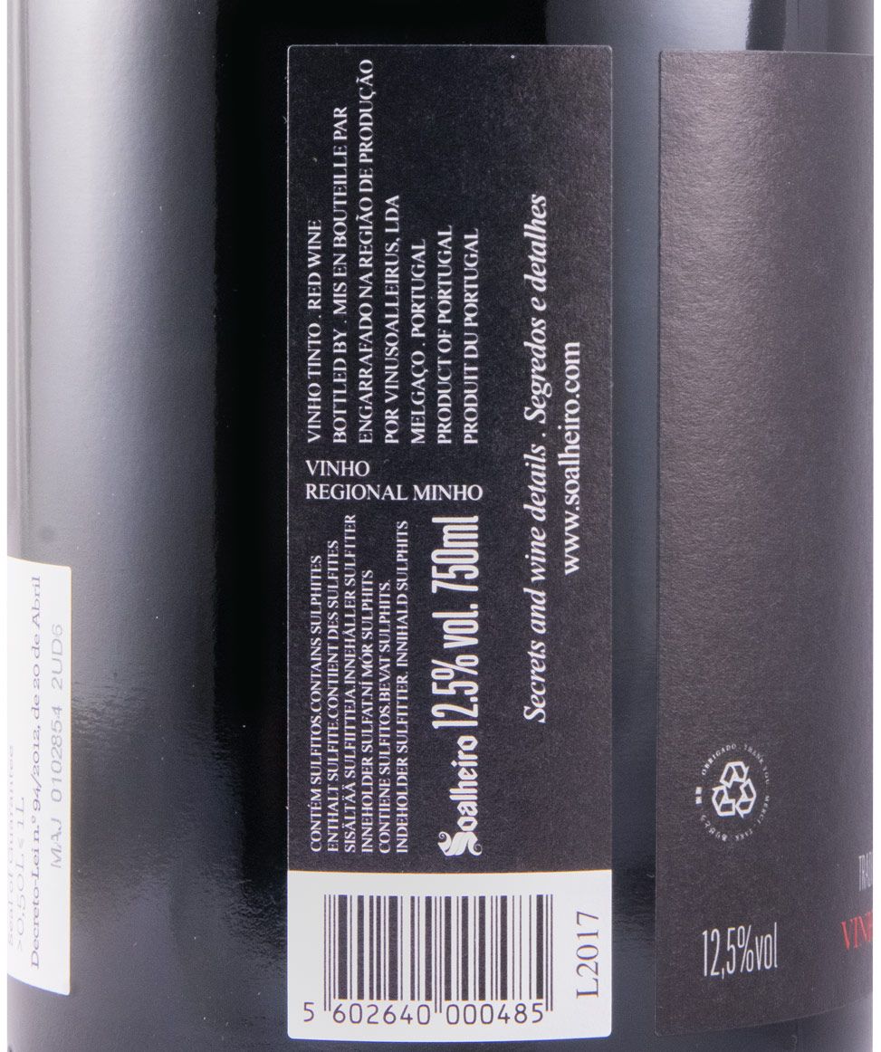 2017 Soalheiro Oppaco red