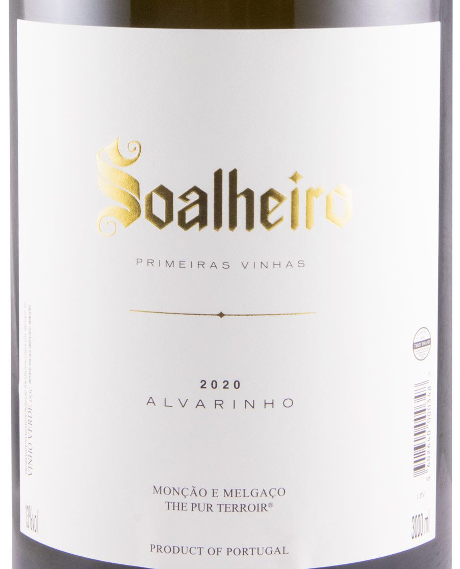 2020 Soalheiro Primeiras Vinhas Alvarinho branco 3L