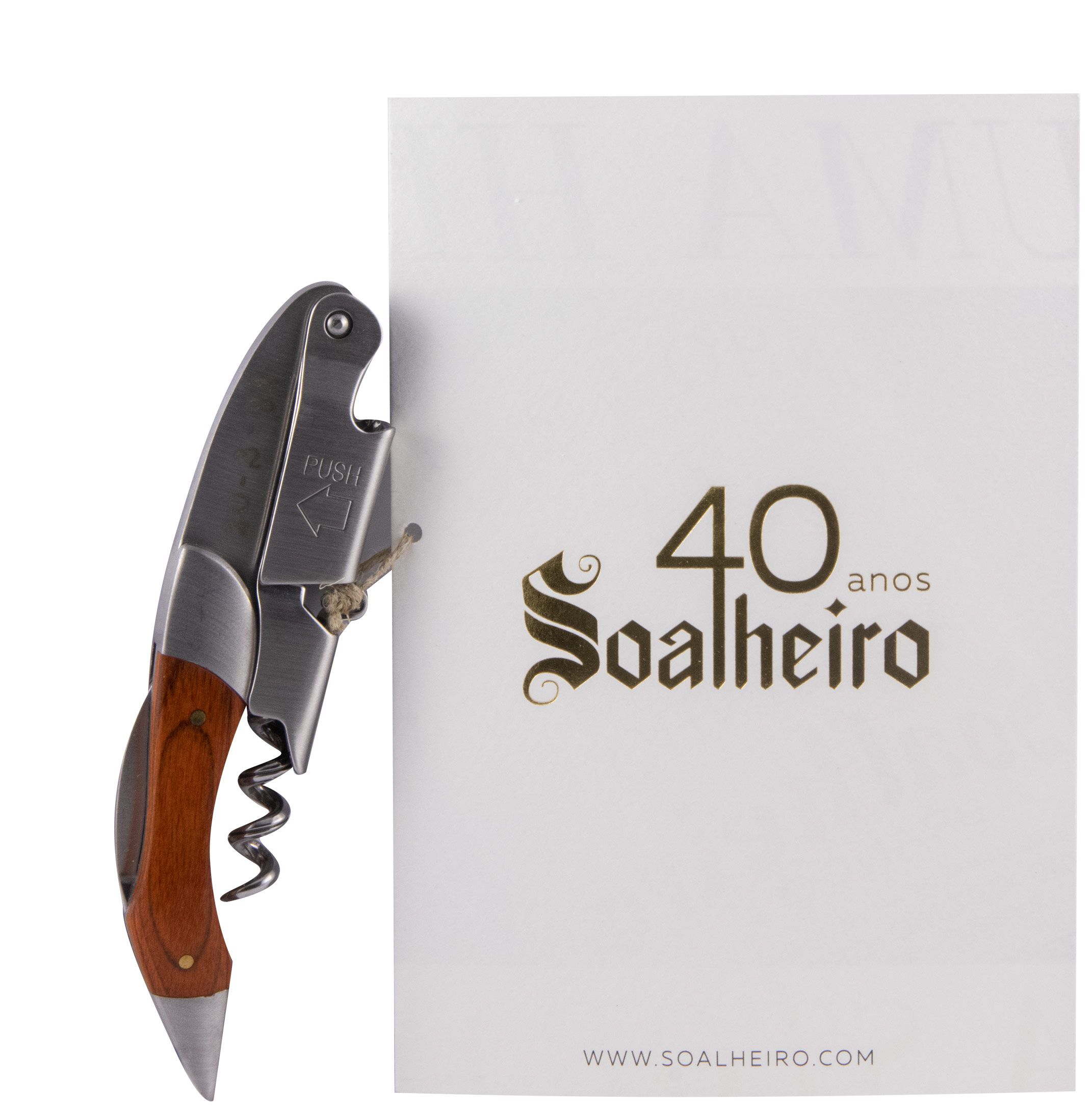 Conjunto Soalheiro Edição Especial 40 Anos branco 4x75cl