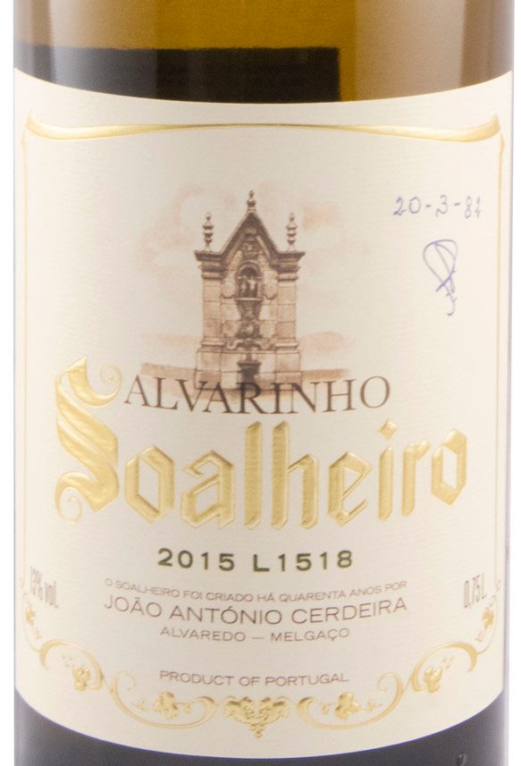 Conjunto Soalheiro Edição Especial 40 Anos branco 4x75cl