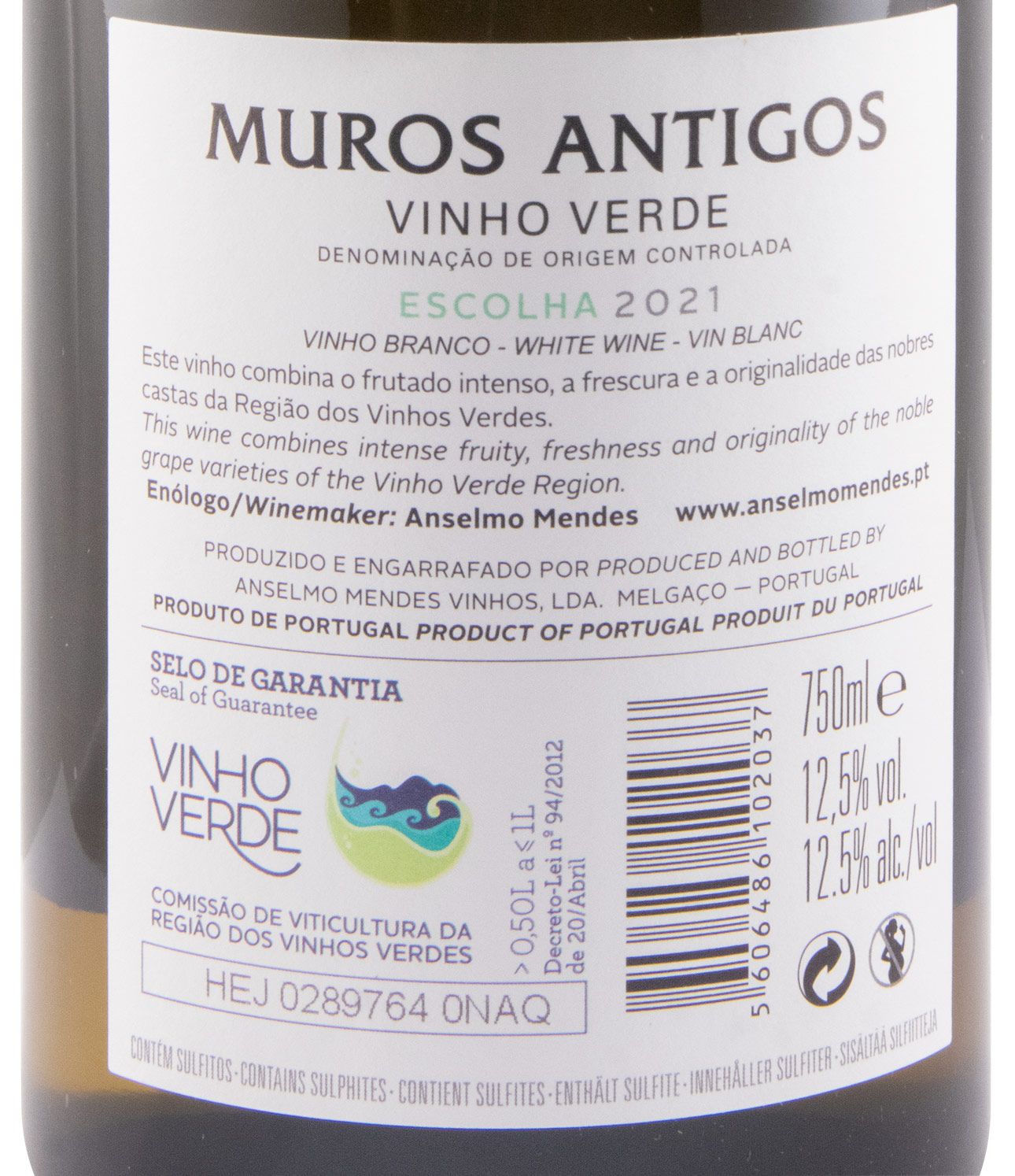 2021 Muros Antigos Escolha white
